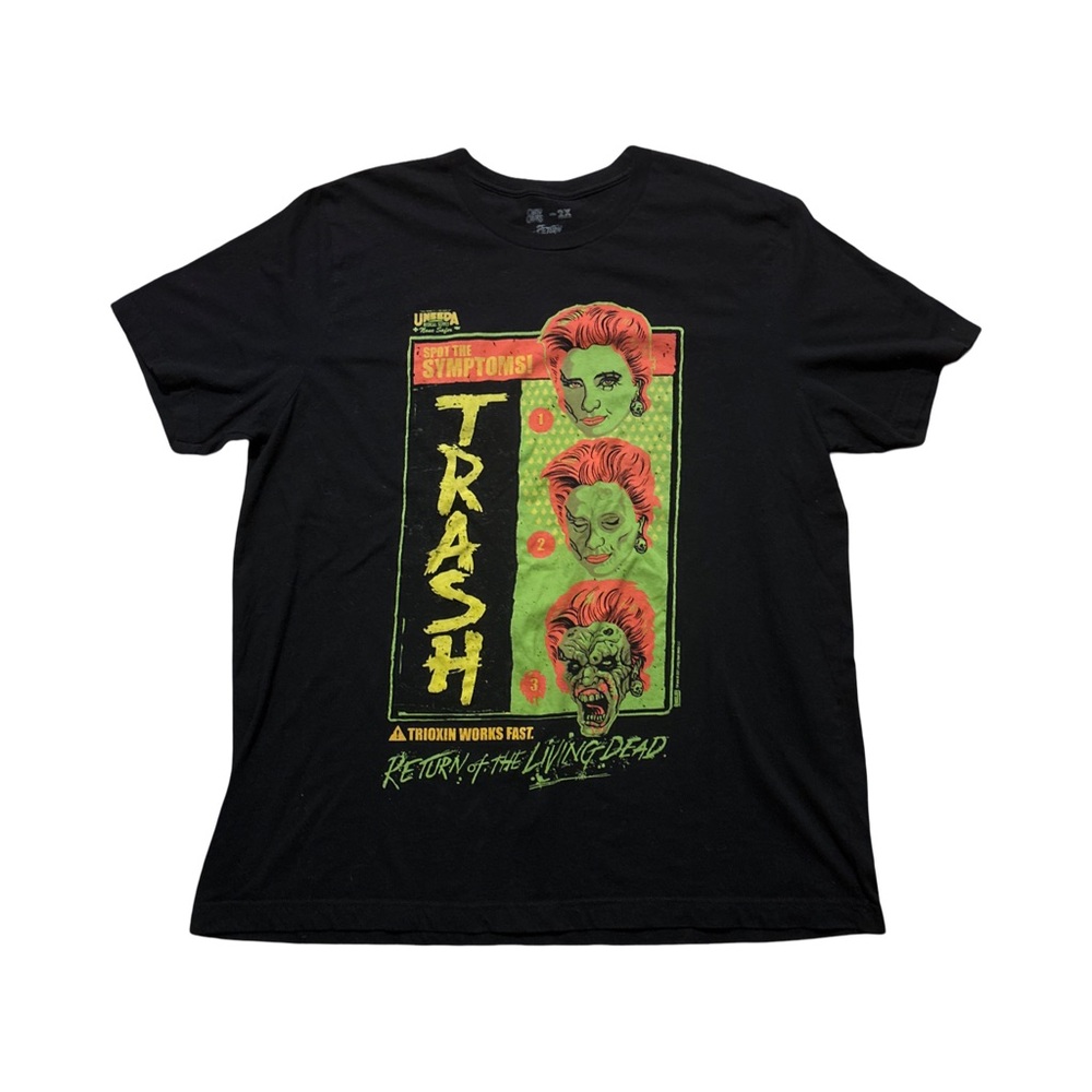 Cavity Colors Return of the Living Dead Graphic Black T-Shirt Size 2XL